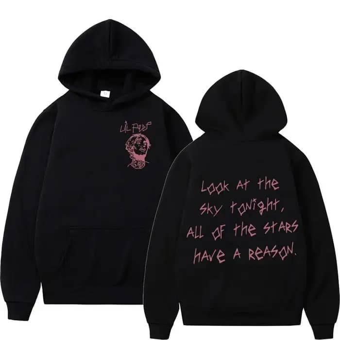 Rap chanteur Lil Peep Tour à capuche hommes hip-hop mode pull sweat unisexe décontracté à manches lo
