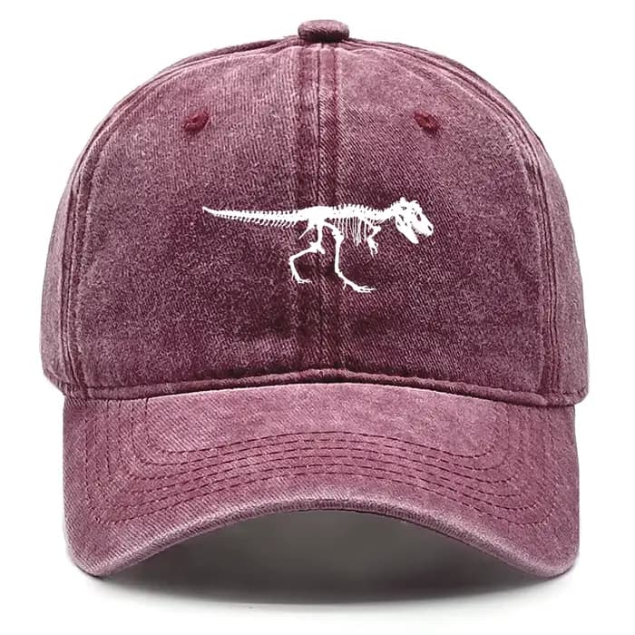 Casquette de baseball T-Rex Skull Skeleton
