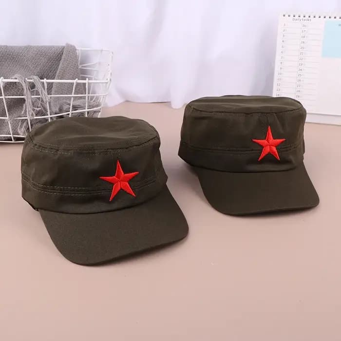 Casquette unisexe unie style cadet