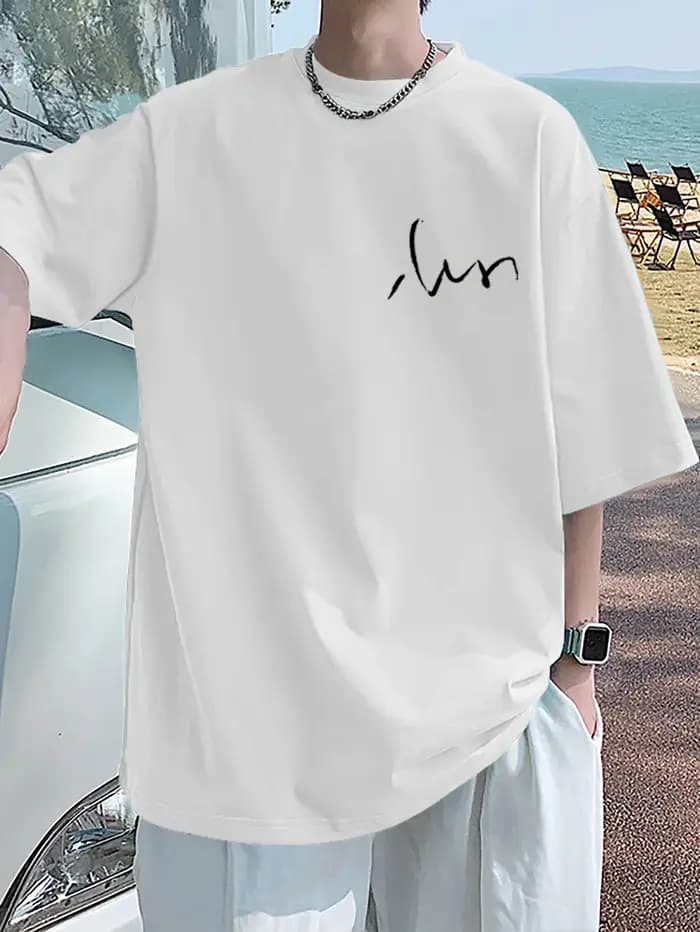 T-shirt d'été pour homme à manches courtes