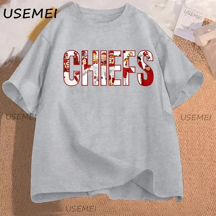 KC Chiefs Kansas City Football T-shirt hommes femmes
