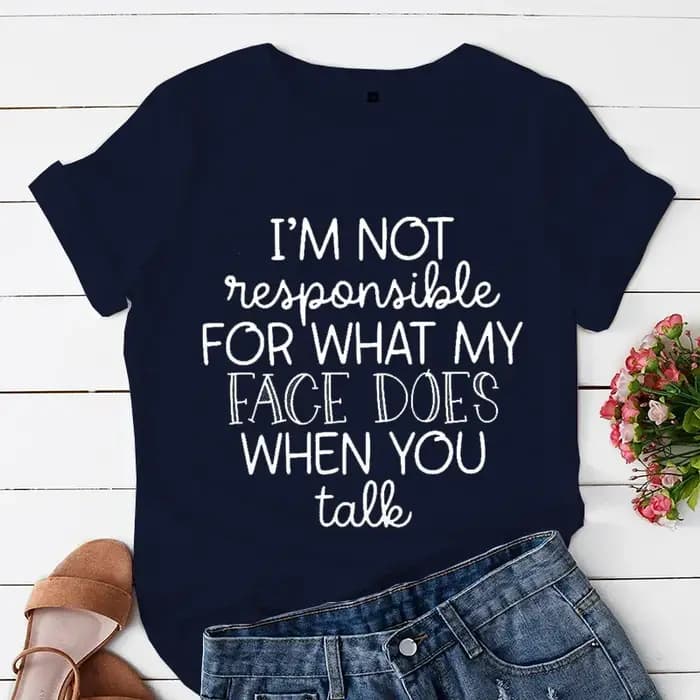 T-shirt graphique esthétique pour femme