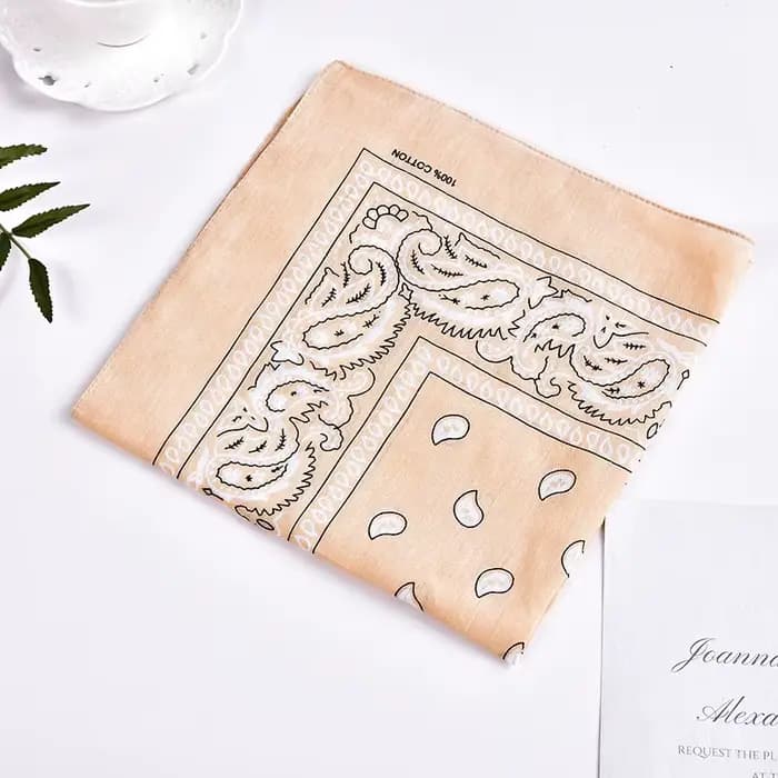 Hip Hop Bandana 23 Styles homme femmes mode bandeaux d'extérieur bandeau de cheveux enveloppes de poignet foulards