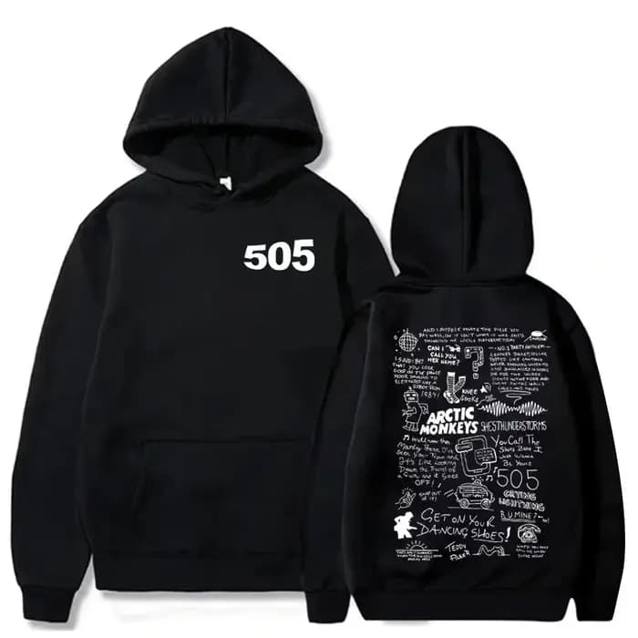 Arctic Monkeys 505 sweat à capuche unisexe musique Merch groupe marchandise cadeau pour les Fans Streetwear ZYWY0016