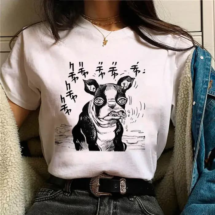 Iggie Jojo Iggy top femmes designer Y2K bande dessinée t-shirts femme harajuku