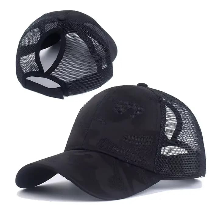 Chapeau de camionneur en maille de Camouflage pour femmes