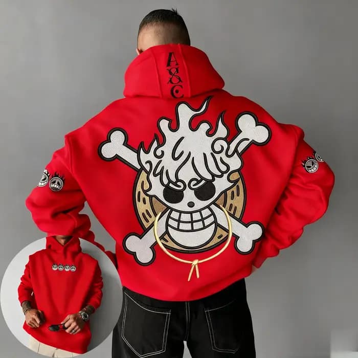 Sweat-shirt à capuche surdimensionné pour homme et femme