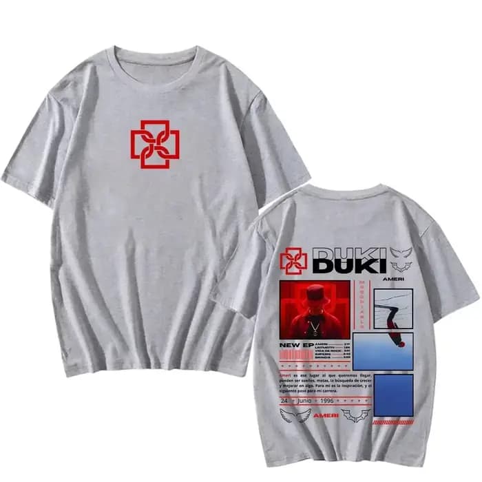 Duki Ameri nouveau EP T-Shirts unisexe hommes/femmes vêtements classiques Hip Hop hauts Vintage mode Streetwear