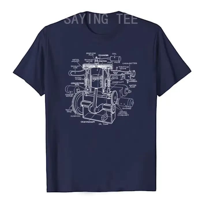 T-shirt graphique Carguy pour hommes