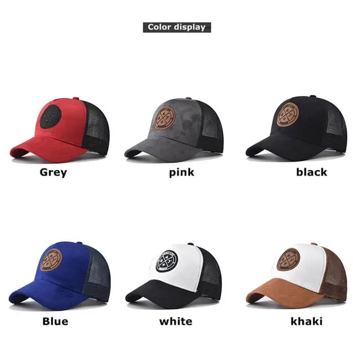 Casquette de Baseball en maille d'été pour femmes et hommes