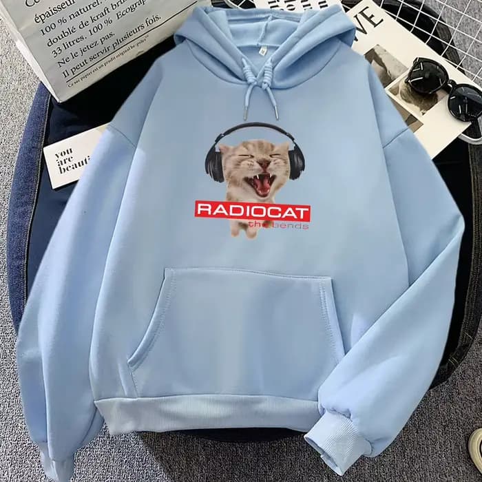 Radihead Radiocat-Sweats à capuche à manches longues pour hommes et femmes