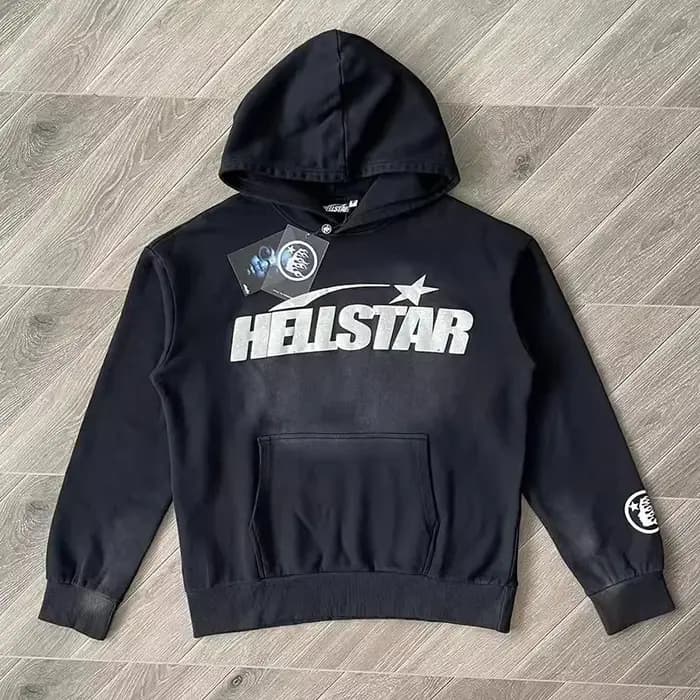 Sweat à capuche HS Uniform Big Logo Wash Water Heavy Industry