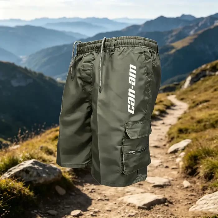 Shorts Can-Am, shorts cargo pour hommes