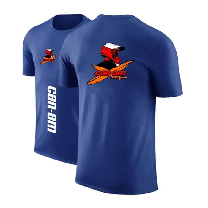 Can Am Team Spyder Motorcycles T-shirt à manches courtes pour hommes