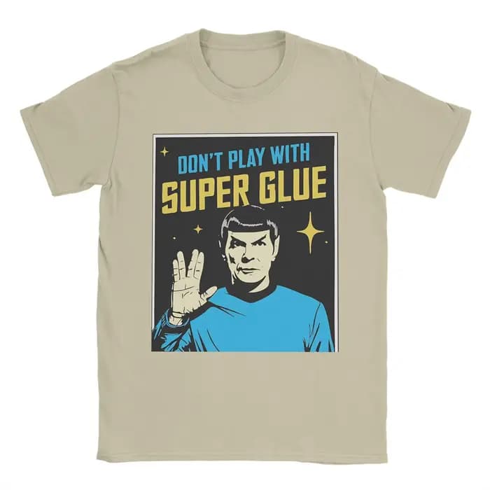 T-shirt en coton pour hommes, Vintage, col rond, à manches courtes, classique, Don't Play With Super