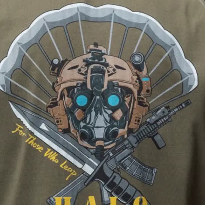 T-shirt tactique 100% coton pour hommes