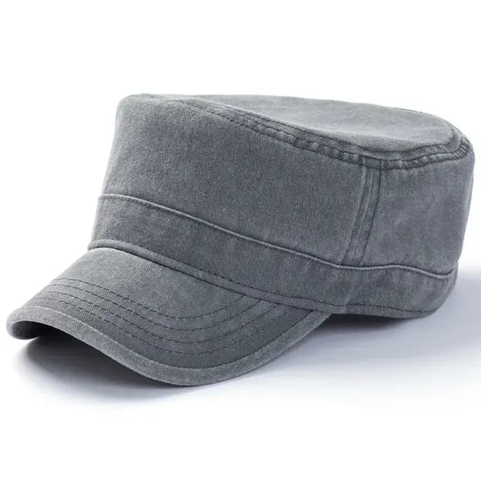 Casquette de cadet militaire pour hommes et femmes, casquette de Baseball de la marine de l'armée, casquette de soleil à dessus plat