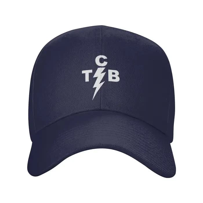Casquette de Baseball unisexe avec Logo E-Elvi Presleys TCB, chapeau à rabat, couvre-chef d'extérieur rétro réglable