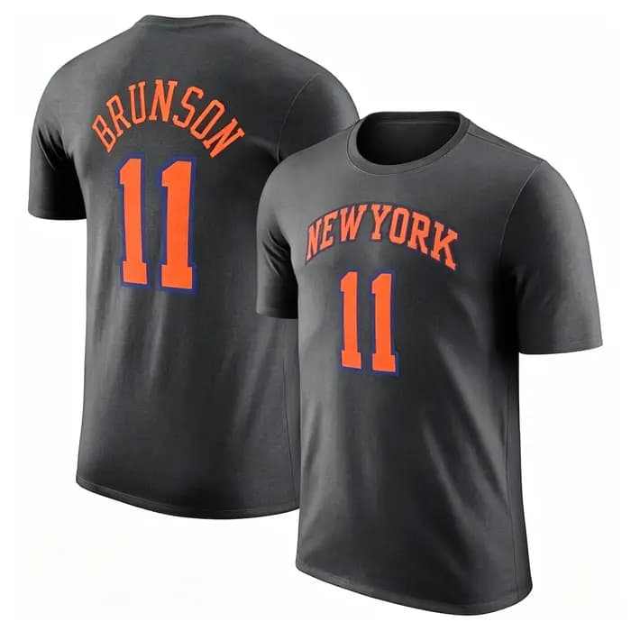 T-shirt de sport respirant Brunson 11 en coton 100% pour homme