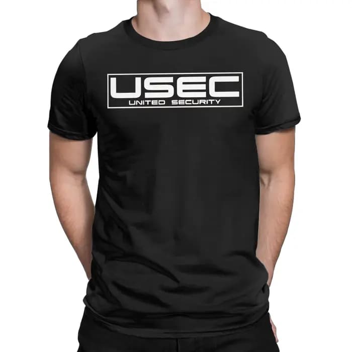 T-shirts vintage USEC Logo Escapes from Tarkovs pour hommes