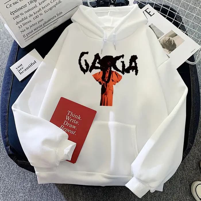 Lady Gaga Mayhem Album sweat à capuche à manches longues femmes hommes