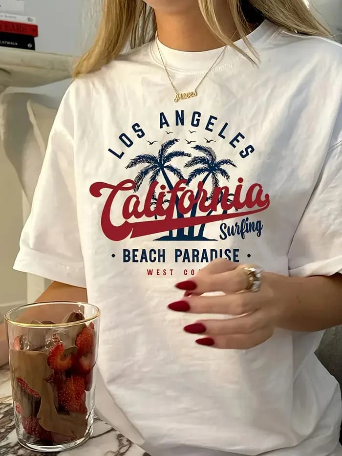 T-shirt d'été 100% coton pour hommes et femmes