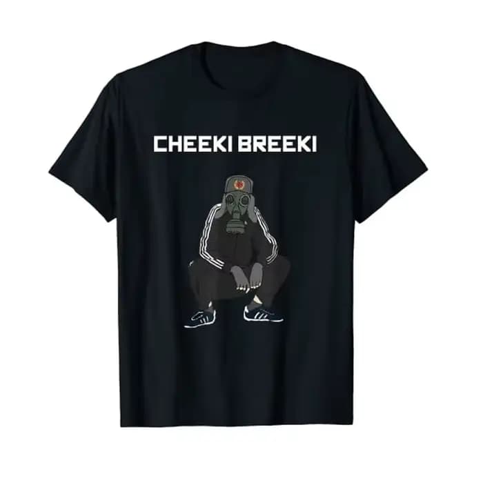 Cheeki Breeki-Gopnik Slav Style Funny Gamer SUNker T-Shirt, Humor Funny Graphic Tee, Y-Men Clothing,