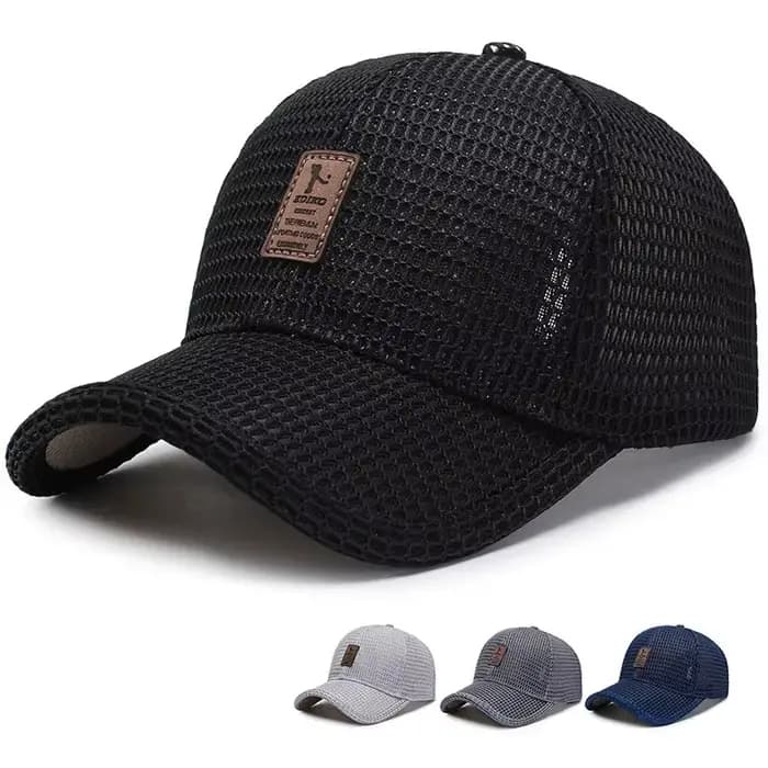 Casquette de baseball respirante pour hommes