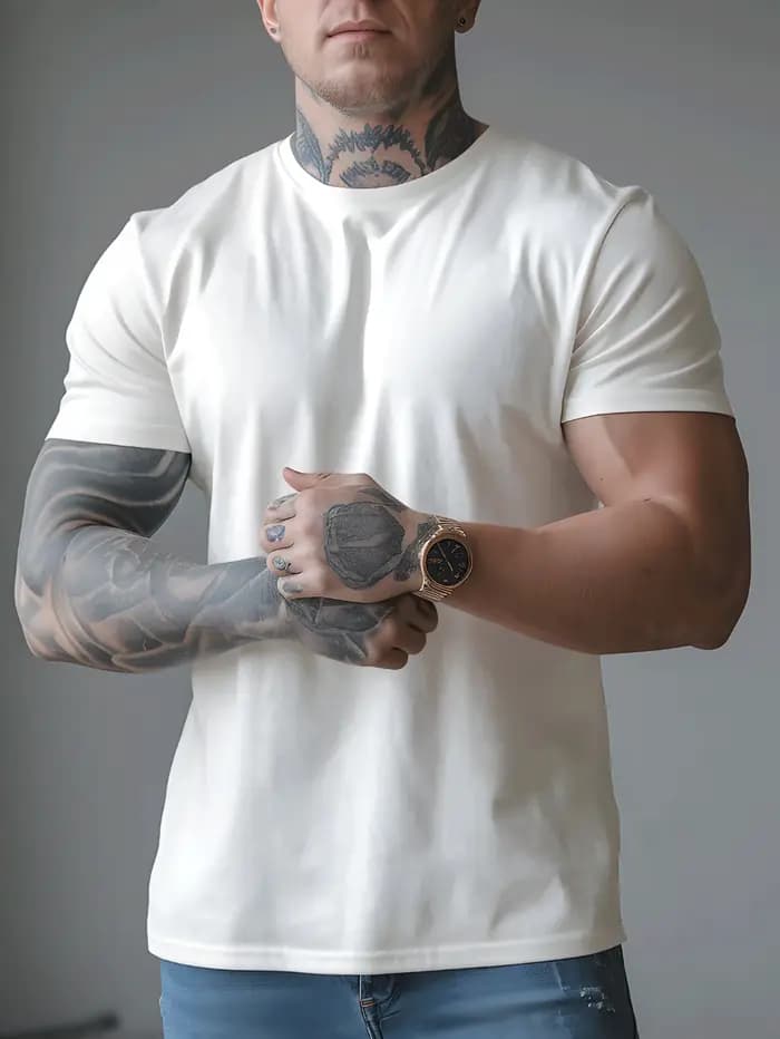 T-shirt de guerrier spartiate pour homme