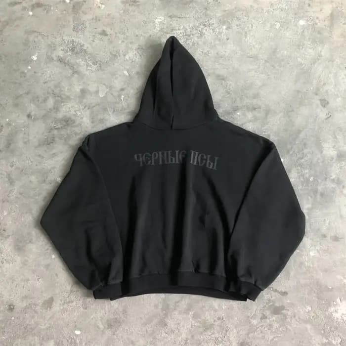 SAINT OF MICHAEL mode 1:1 KANYE WEST Streetwear sweat DONDA imprimé velours décontracté ample surdimensionné hauts à capuche pour hommes