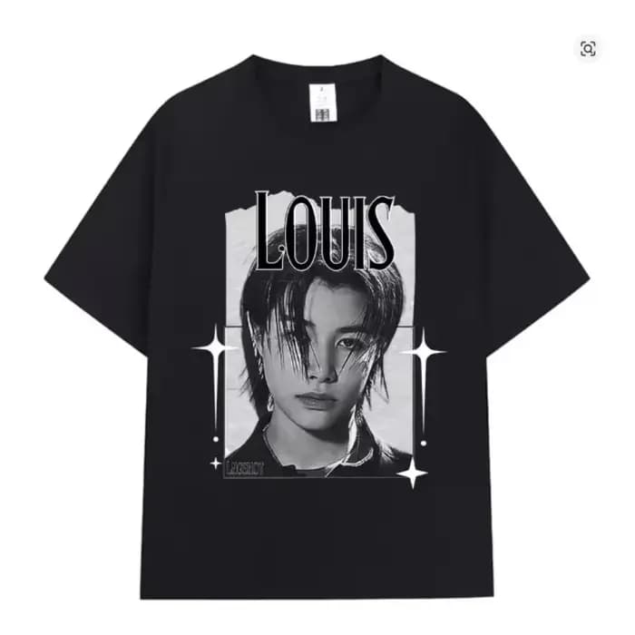 T-shirt graphique KPOP LNGSHOT Louis