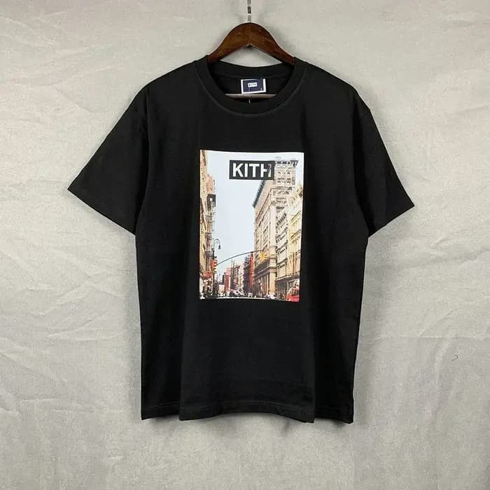 T-shirt vintage Kith de haute qualité 2026ss pour homme, style été, T-shirt mode KITH FW, hauts stre