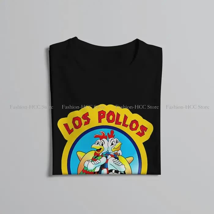 T-shirt en pur coton imprimé Los Pollos Hermanos pour homme