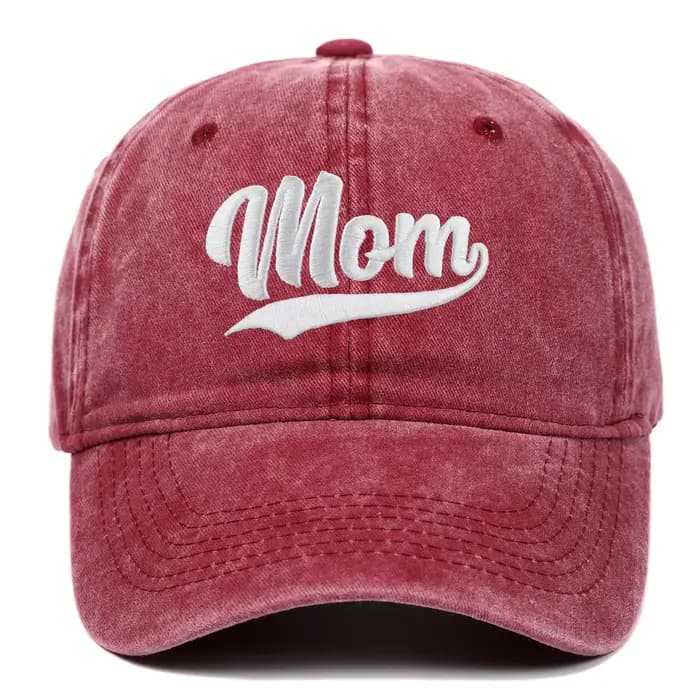 1 casquette de baseball tendance avec broderie DAD MOM