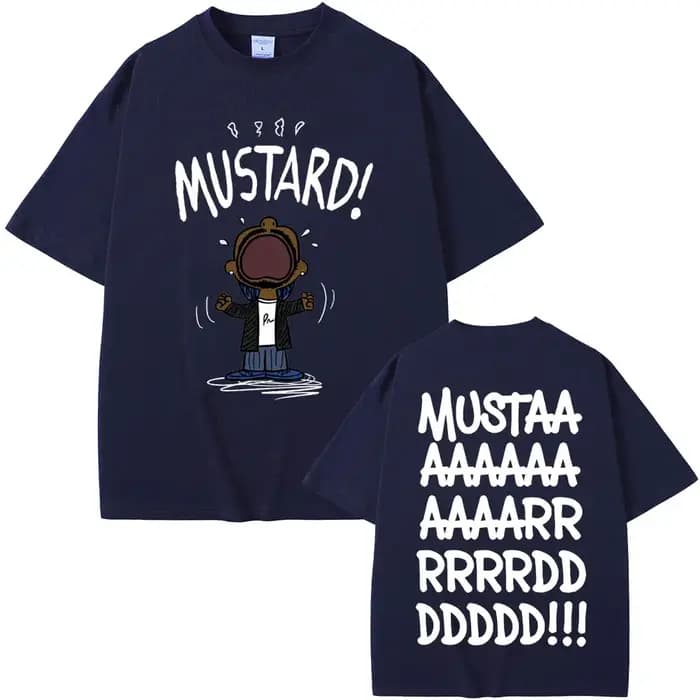 Rappeur Kendrick Lamar pas comme nous moutarde drôle impression T-shirts hommes femmes Hip Hop musique populaire T-shirt