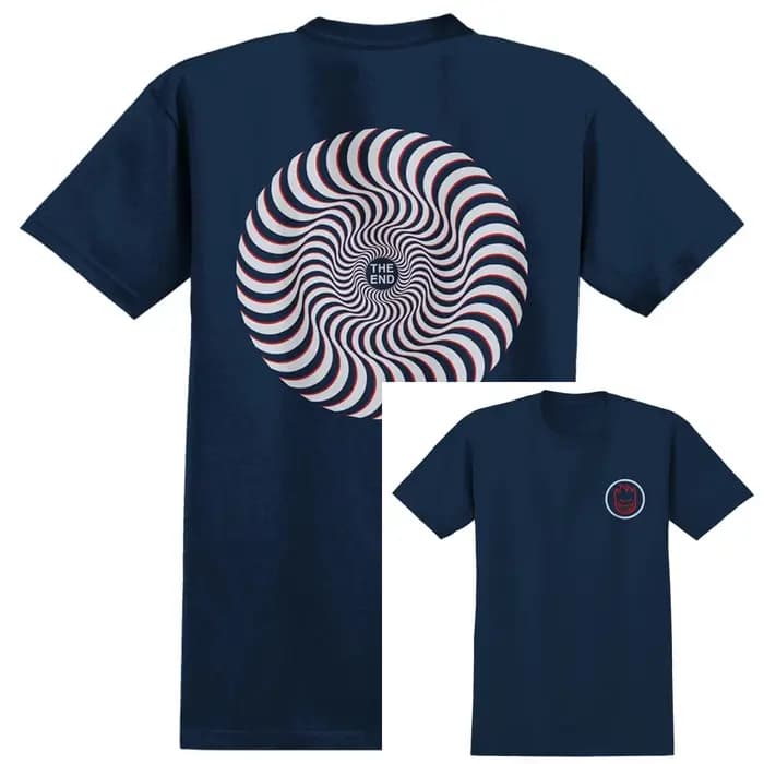 T-shirt unisexe en coton avec motif graphique Lil Bighead Fill Skateboard Street Trendy Brand 2026 – Collection été Streetwear