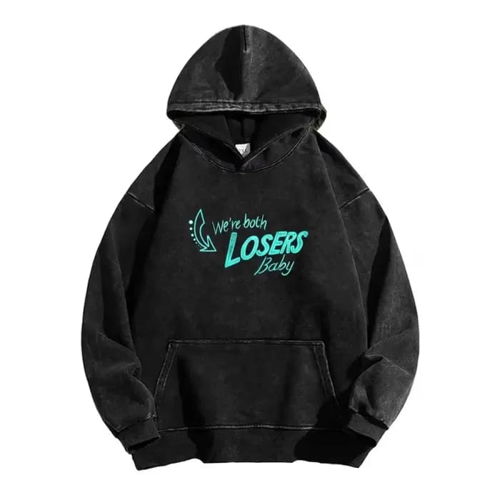 Hazbin hôtel ange poussière cosse Anime sweats à capuche hommes femmes vêtements Harajuku lavé Streetwear