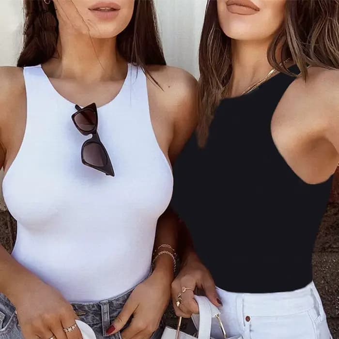 Pull Body sans manches pour femmes, Sexy, épaules dénudées, haut, Streetwear, noir, vêtements Catsuit, 2021