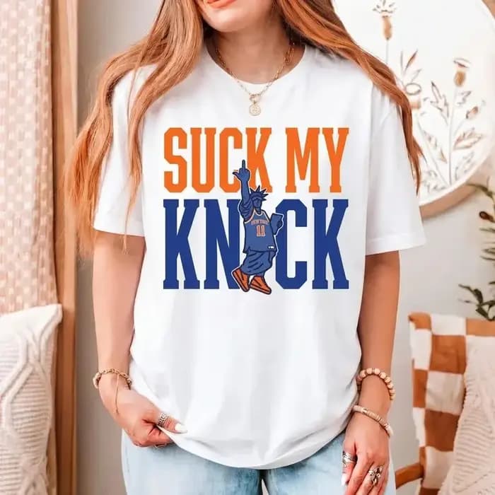 T-shirt unisexe Suck My Knick Creativity Jersey 2026 Nouveau 100% coton
