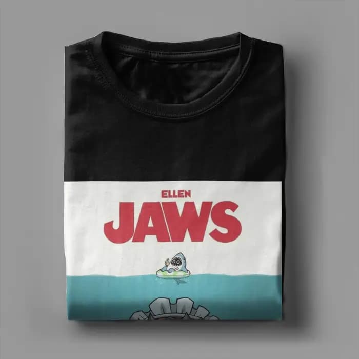 Ellen Joe Jaws Poster Zenless Zone Zero T-shirts pour hommes en pur coton