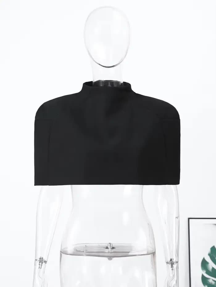 Tops châle courts élégants pour femmes