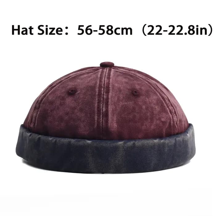 Casquette Docker lavée