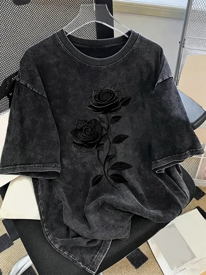 T-shirt pour homme de style américain vintage