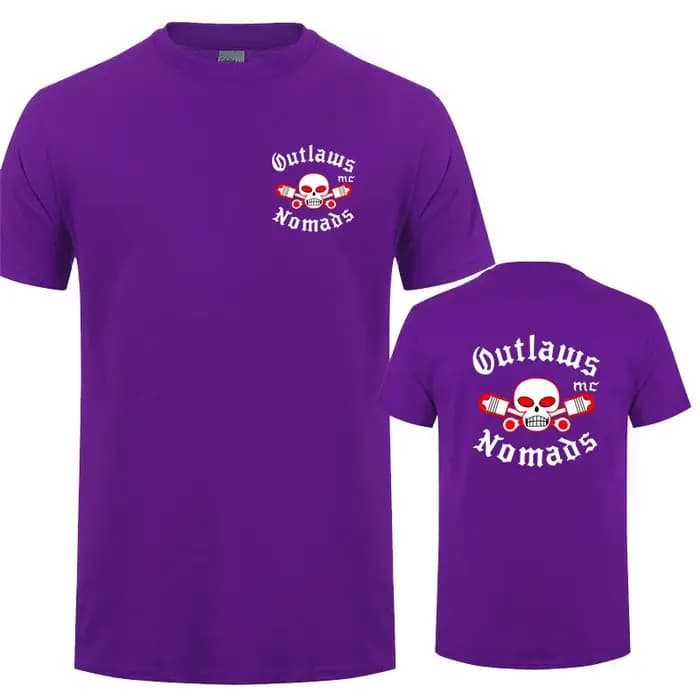 MC Outlaws Nomads T-shirt t-shirts hommes nouvel été à manches courtes coton