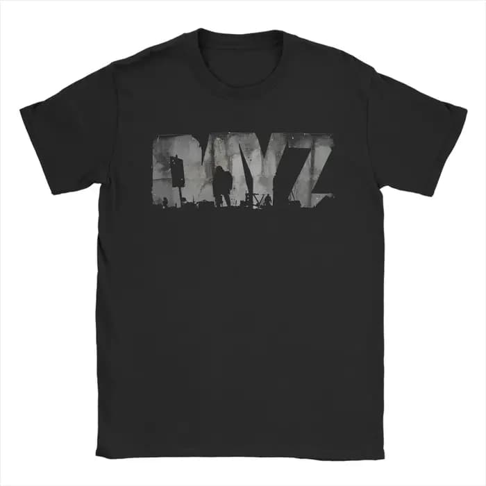 DayZ Shotting Game Logo T-Shirt hommes classique Hipster coton t-shirts col rond manches courtes t-s