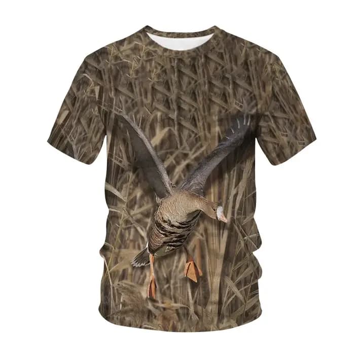 T-shirt de camouflage 3D pour hommes et femmes