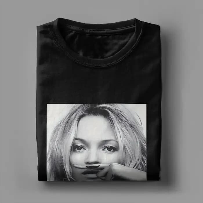 T-shirt décontracté d'été Kate Moss nouveauté T-Shirts coton