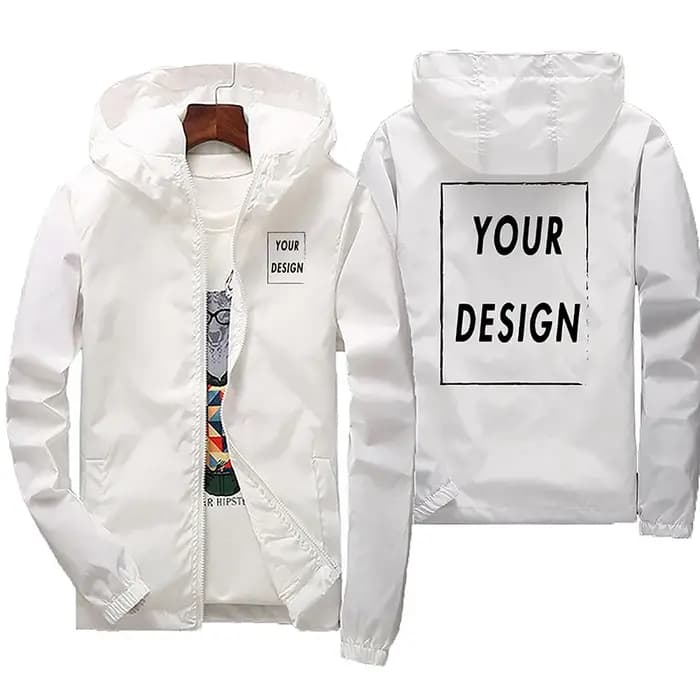 Veste d'automne avec Logo de marque personnalisé pour homme