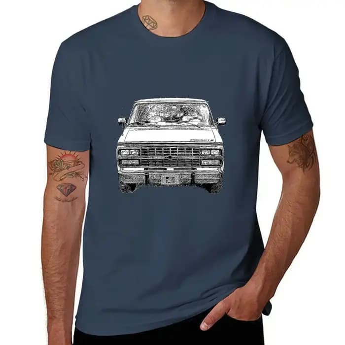 Chevy Van Front T-Shirt homme