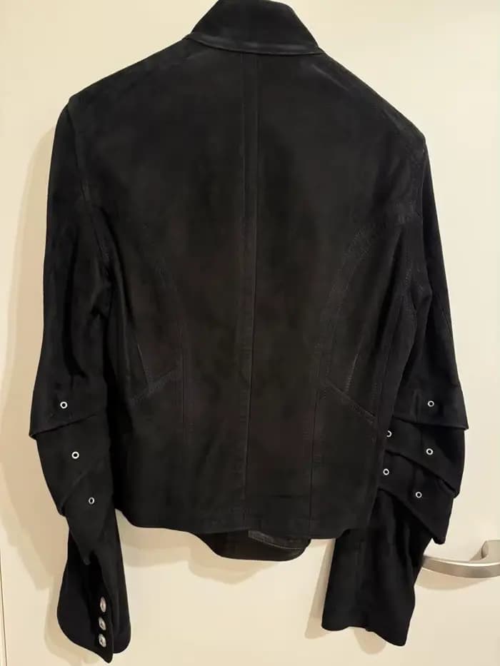 Veste noire pour homme style streetwear
